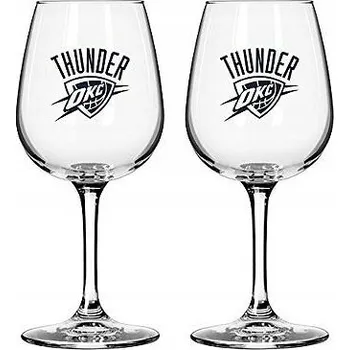 Sklenice Sklenice na víno NBA Oklahoma Thunder 350 ml