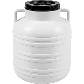 Zelák Browin Barel umělohmotný HDPO bílý/černý