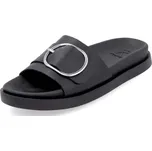 Dámské černé pantofle RIEKER W1453-00 Velikost: 41