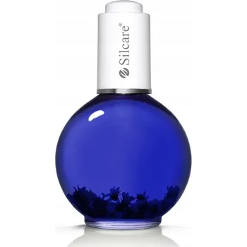 Silcare Olejíček na nehty a kůžičku Vanilla Sky Blue s květy 75 ml