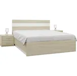 Nábytek Mikulík Dvoulůžko MIA s lamelovými rošty ROZMĚR: 160 x 200 cm