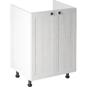 Kuchyňská skříňka Nábytek PEGAS s.r.o. Kuchyňská dolní skřínka - PROWANSJA D60Z, Bílá/Borovice Andersen