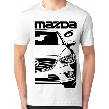 Pánské tričko Mazda 6 Gen3 Pánské Tričko Khaki L