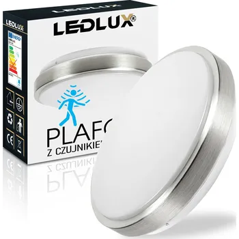 LEDLUX kulatý Stropní Svítidlo 30 x 30 cm bílá, šedá