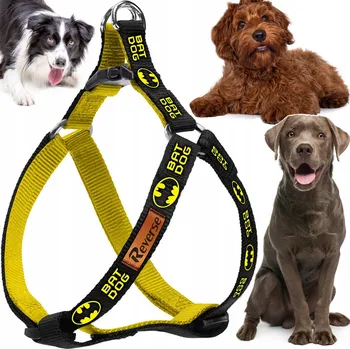 Postroj pro psa POSTROJE STEP-IN PRO PSA NASTAVITELNÉ SILNÉ NETLAČÍCÍ KVALITNÍ BAT velikost XL