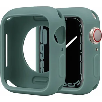 Ochranné silikonové pouzdro pro Apple Watch 41mm - petrolejové