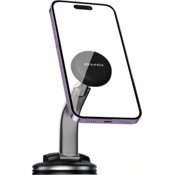 Držák do auta AWEI Magnetický držák X45 čelní sklo/kokpit