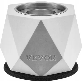 Biokrb Volně stojící biokrb Vevor 12,5 x 10,5 x 12,5 cm bílý