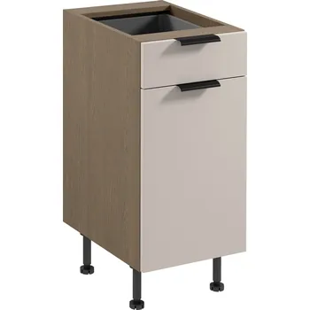 Kuchyňská linka Nábytek PEGAS s.r.o. Dolní skřínka SORENTO D40S1 (P/L) - Baltic Storm/Béžová