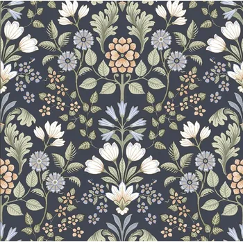 Tapeta TAPETY TAPETA KVĚTY FOLK RETRO BAREVNÁ UGEPA