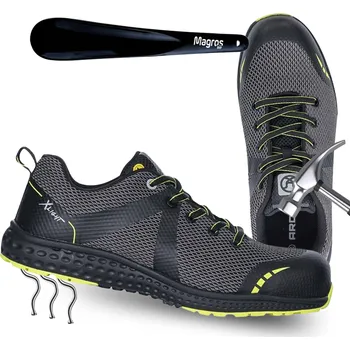 Pracovní obuv Pánské pracovní boty lehké, ochranné a pohodlné BOZP ARDON XLIGHT S1P ESD SRC velikost 48