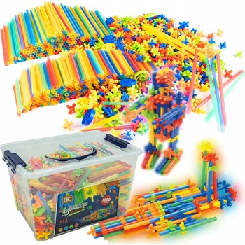 ostatní stavebnice Sada stavebních brček ChRLD 1000 dílů Věk 3+