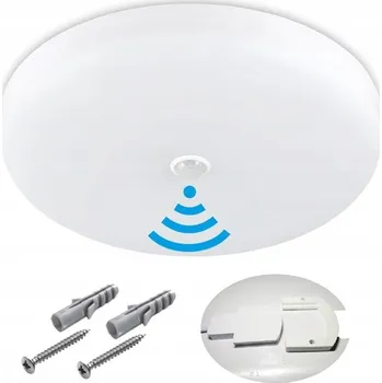 Kulatý Stropní Svítidlo Wyzlnm bílá