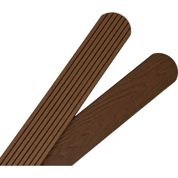 Plot Gutta Guttafence 3D WPC plotovka oblá wpc plotovka 80 x 12 x 1000 mm original wood