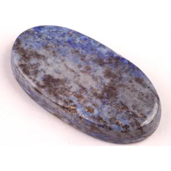 Korálek Kabošon Pyrite Lapis č.2371 (40x21x7mm)