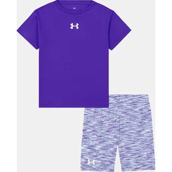 Under Armour Dívčí set UA TWIST BIKE SHORT SET-BLU UASII0PR-549 Modrá 97-104
