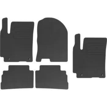 autokoberec Kobercové rohožky Edecor velurové 5 ks