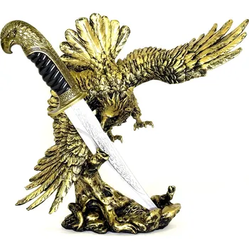 Replika zbraně DÝKA S HLAVOU ORLA A SOCHOU ORLA