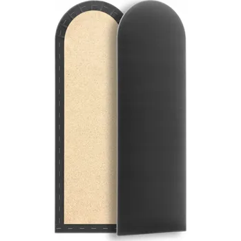 Obraz Čalouněný Panel Velur Plot Grafitový 20x100 Nástěnný Měkký Silný