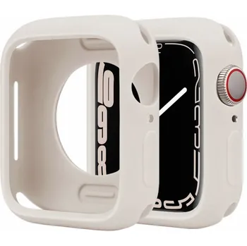 Ochranné silikonové pouzdro pro Apple Watch 41mm - béžové