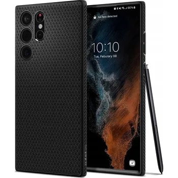 Pouzdro na mobilní telefon Zadní Kryt Spigen pro Samsung Galaxy S22 Ultra černý