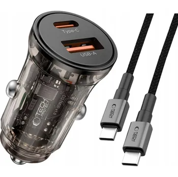 Nabíječka automobilová , USB typ C Tech-protect 2000 mA