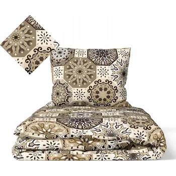 Povlečení Krepové povlečení 140x200cm série: PRESTIGE, vzor: španělský