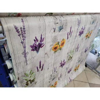 ubrus Voskované plátno na stůl, ubrus odolný proti skvrnám, LARIO BB80