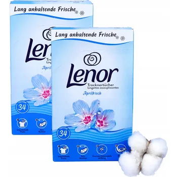 Aviváž Lenor Vonné ubrousky do sušičky prádla 2x34 ks