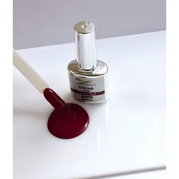 NL nails professional UV,LED Gellak CHERRY RED 8ml