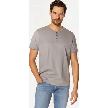 LEE COOPER Pánské tričko HENLEY ALLOY L
