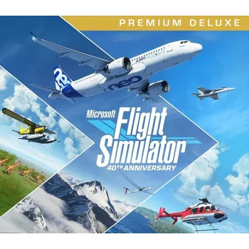 Hra pro Xbox Microsoft Flight Simulator Premium Deluxe 40th Anniversary Edition Xbox Series X / S digitální verze