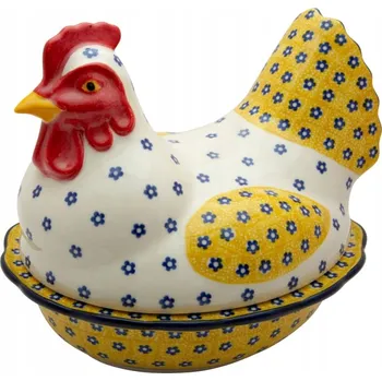 Zapékací mísa KURA, keramika Bolesławiec