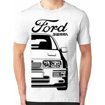 Ford Sierra Mk1 Cosworth RS500 Pánské Tričko Khaki L