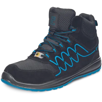 pracovní vesta CERVA Obuv RAVEN SPORTY S1P ESD SR kotník s ocelovou špicí a tužinkou 02020893C4041 Modrá 41