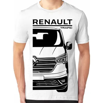 Pánské tričko Renault Trafic 3 Facelift Pánské Tričko Khaki XL