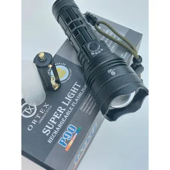 Svítilna TAKTICKÁ SVÍTILNA EXTRA SILNÁ LED XHP90 POLICEJNÍ