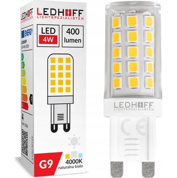Žárovka LED žárovka G9 4W = 40W 400lm SMD neutrální bílá úsporná jasná přírodní