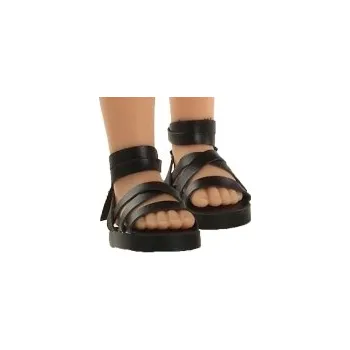 Doplněk pro panenku Boty pro panenku Paola Reina černé 32 cm