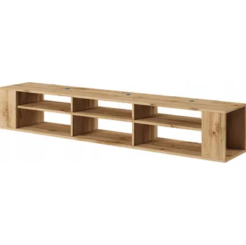 Televizní stolek TV stolek nástěnný Wall 175 cm Dub wotan