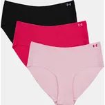 Under Armour Dámské kalhotky UA Pure Stretch NS HIP 1383895-681 Růžová XS