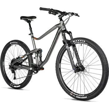 Horské kolo Horské kolo LEADER FOX TRION FULL.SUSP 29" GREY SHINY Velikost rámu: 21,5"