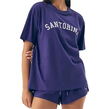 Dámské noční prádlo Henderson dámské pyžamo bavlna fialové barvy, velikost M