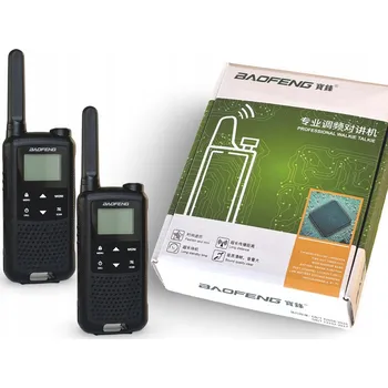 Vysílačka Vysílačka Baofeng F22/T22 PMR Walkie Talkie Radiostanice 3km 2ks
