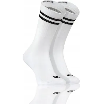 Pánské ponožky Sesto Senso Ponožky SKB 04 bílé, velikost 47-50