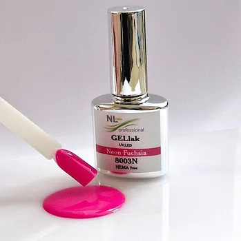 NL nails professional UV,LED Gellak NEON FUCHSIA 8ml
