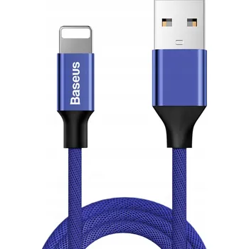 Datový kabel Kabel Baseus USB - Apple Lightning 1,8 m modrý