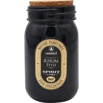 Svíčka Parafínová vonná svíčka CANDLE CORK LID 170G FRAG ALCOHOL RUM Laguiole 1 ks
