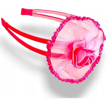 Čelenka Čelenka do vlasů Tylová s Dvojitou Růží