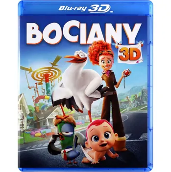 Blu-ray film Bociany (2 BD 3-D) BD 3-D Blu-ray 3D film